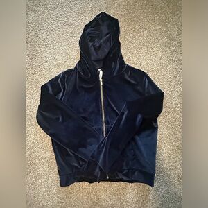 Fabletics Midnight Blue Velvet Women's Hoodie